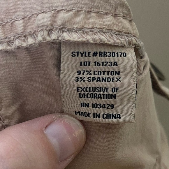 NWT MARRAKECH Anthropologie Dante Khaki Short Size 24 - Picture 5 of 6